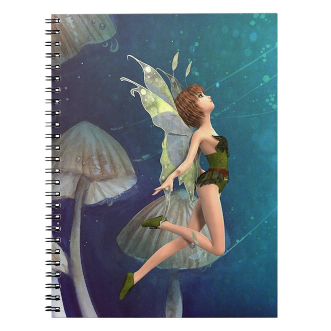 Caderno Espiral Fada Fátea (Frente)