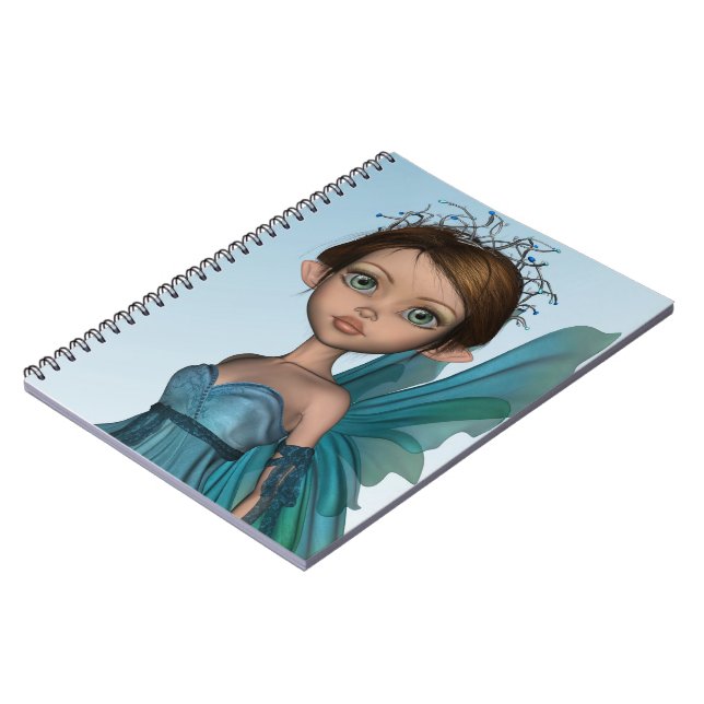 Caderno Espiral Fada Fofo (Left Side)