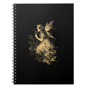 Caderno Espiral Fada Grunge Goblincore Cottagecore Fairycore Capri