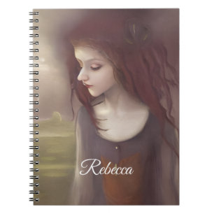 Caderno Espiral Fada Pequena Fantasia Whimsso