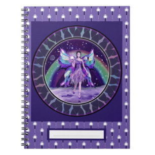 Caderno Espiral Fada Rain Puro