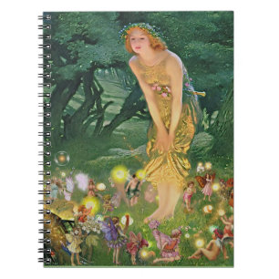 Caderno Espiral Fadas ao Luar