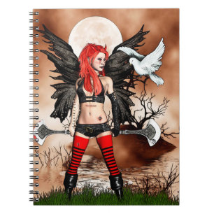 Caderno Espiral Fadas e Dovas