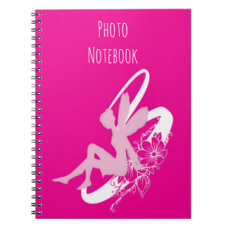 Caderno Espiral Fairy Flower Spiral Photo Notebook