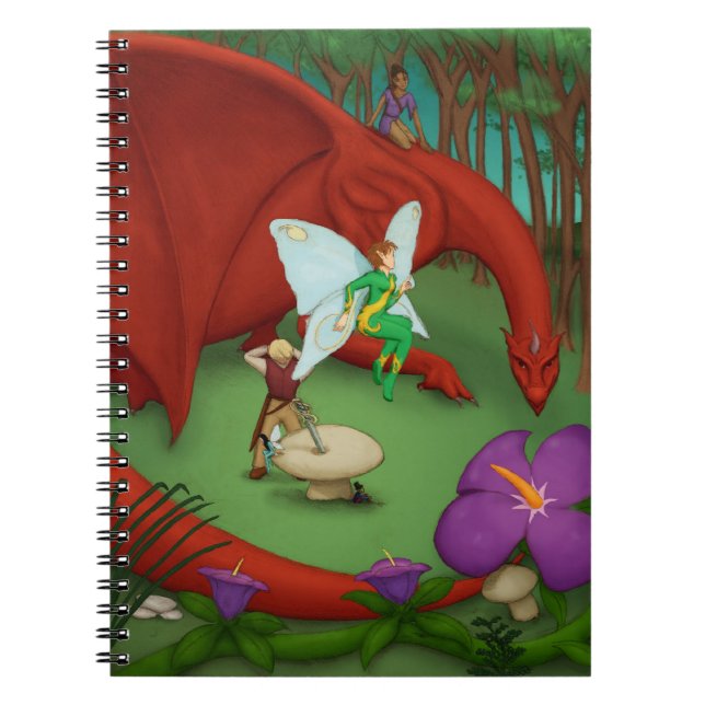 Caderno Espiral Fairy Quest (Frente)
