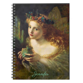 Caderno Espiral Fairy Wings Personaliza o nome Sophie Anderson