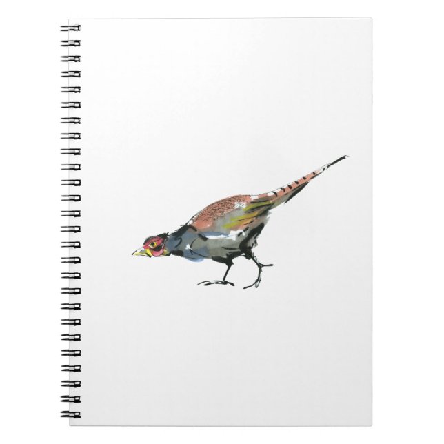Caderno Espiral Faisão (Frente)