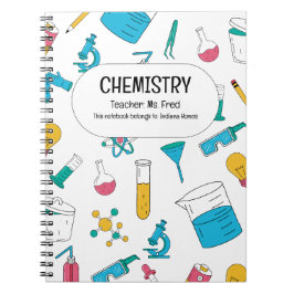 Caderno Espiral Faísca A Sua Ciência! Uma QUÍMICA Personalizada