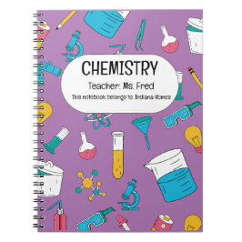 Caderno Espiral Faísca A Sua Ciência! Uma QUÍMICA Personalizada