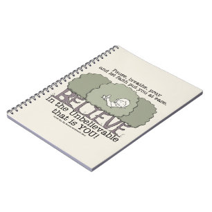 Caderno Espiral Faith te colocou em paz