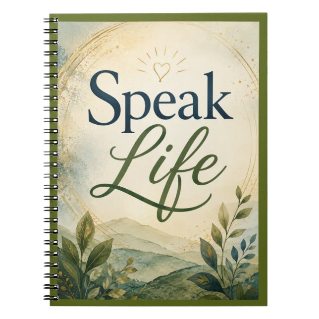 Caderno Espiral Falar Vida (Frente)