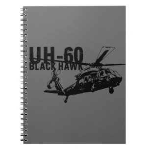 Caderno Espiral Falcão preto