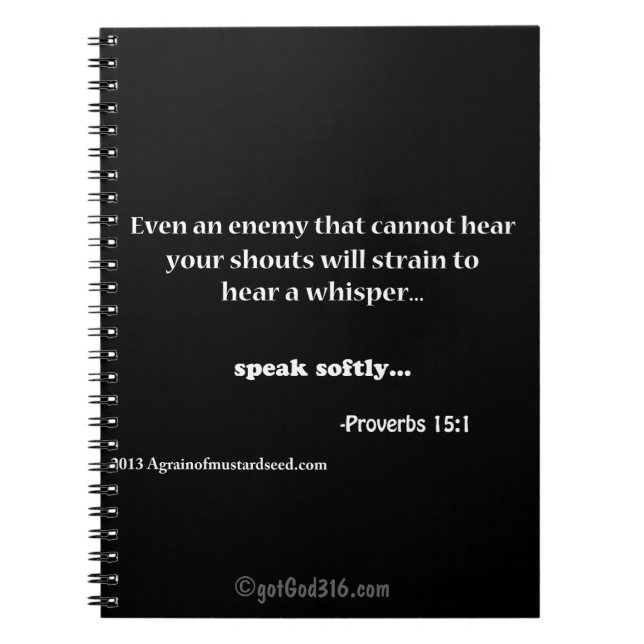 Caderno Espiral Fale com Softy gotGod316.com (Frente)