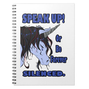 Caderno Espiral Fale! Ou Ser Silenciado Para Sempre