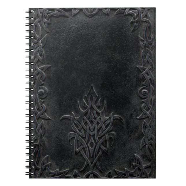 Caderno Espiral Falln Dark Tribal (Frente)