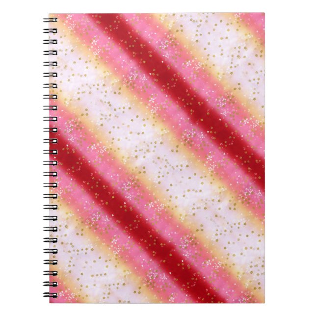 Caderno Espiral Falln Pink Sakura Sunrise (Frente)