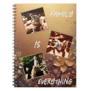 Caderno Espiral Família Meerkats É Tudo,