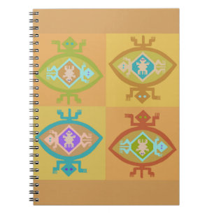 Caderno Espiral Família Tortuga Sudoeste