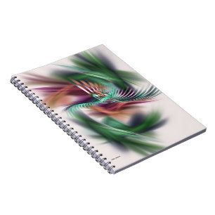 Caderno Espiral Fancy Dancer Abstract