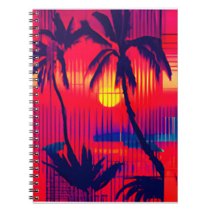 Caderno Espiral Fantasía de Fuga Tropical