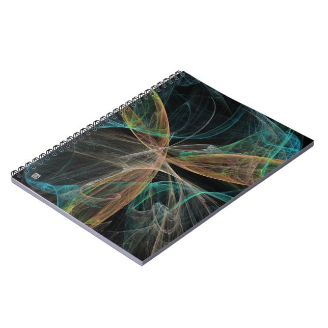 Caderno Espiral Fantasia Espacial (Left Side)