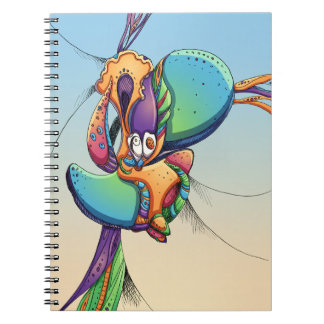 Caderno Espiral Fantasiewesen im Comic-Stil