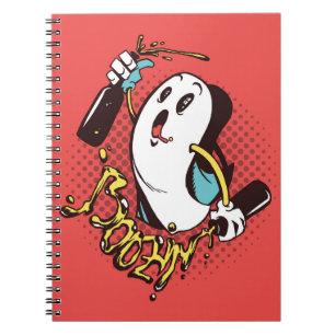 Caderno Espiral Fantasma de Boozin