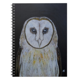 Caderno Espiral Fantasmas da Noite Pintura de Alfred Fox