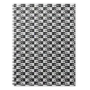 Caderno Espiral Fantástico Oitocinas Mod Sunglass Checkers