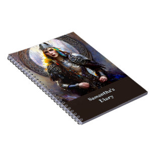 Caderno Espiral Fantasy Celtic Warrior Queen