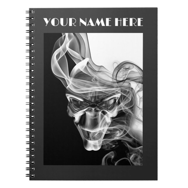 Caderno Espiral Fantasy creepy creature design. Personalized (Frente)
