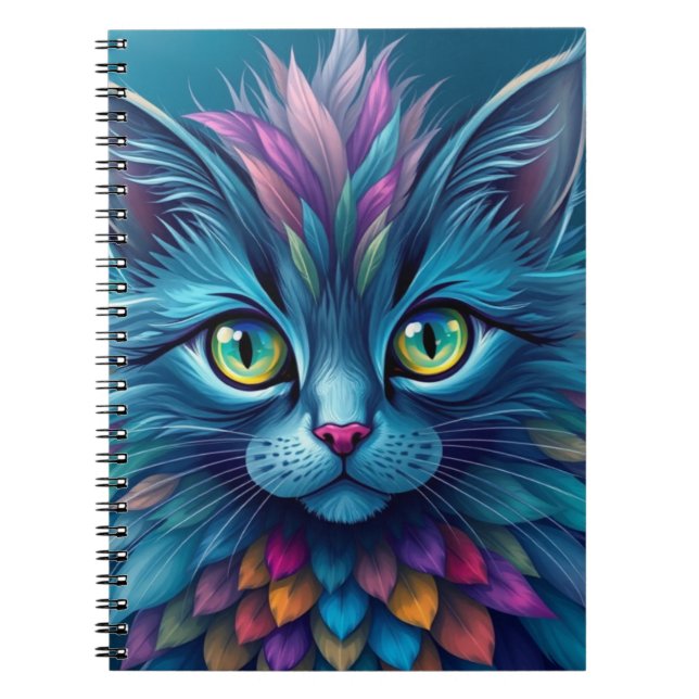 Caderno Espiral Fantasy Kitten (Frente)