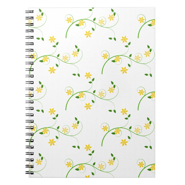 Caderno Espiral Farinhas e flores (Frente)