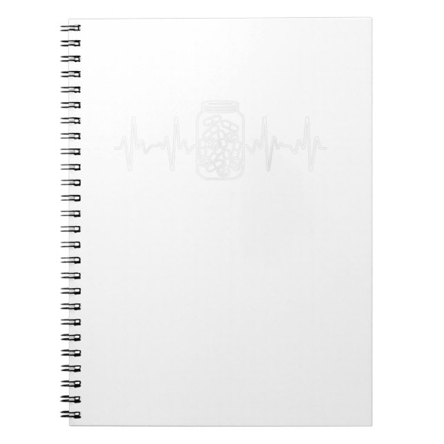 Caderno Espiral Farmacovigilância Engraçada Design Para Formácias (Frente)