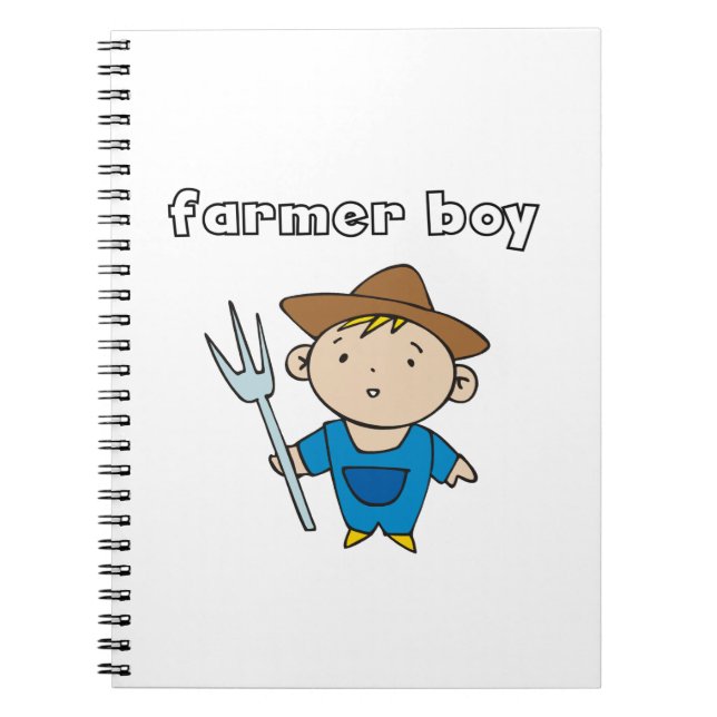 Caderno Espiral Farmer Boy (Frente)
