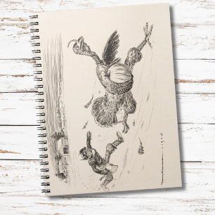 Caderno Espiral Farmer perseguindo a Turquia - William Walker