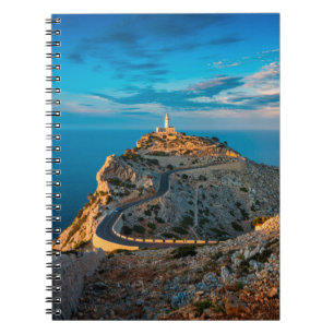 Caderno Espiral Faróis   Ilhas Baleares, Espanha