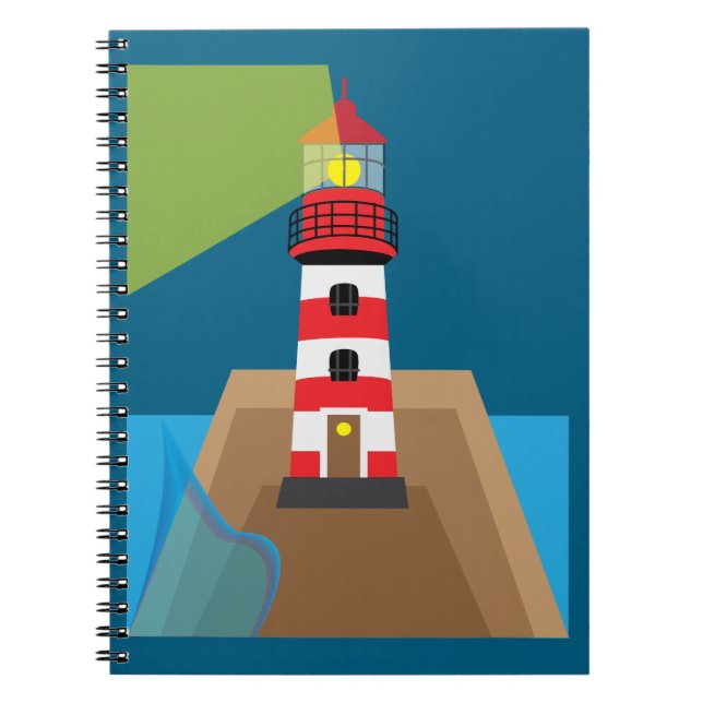 Caderno Espiral Farol (Frente)