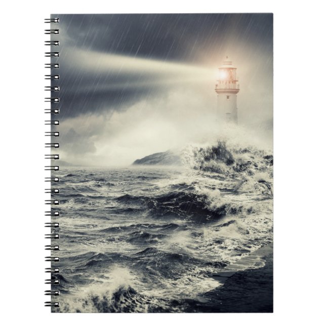 Caderno Espiral Farol Beacon (Frente)