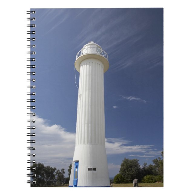 Caderno Espiral Farol Clarence Head, Yamba, Novo Sul (Frente)