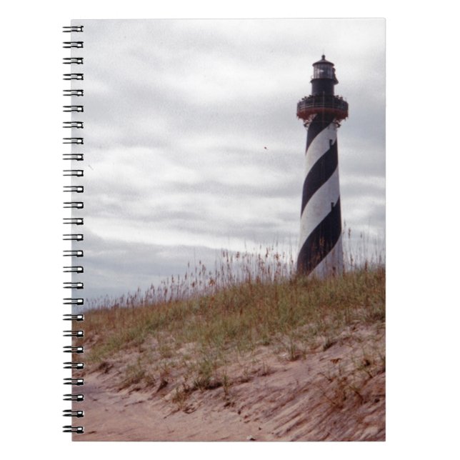 Caderno Espiral Farol de Cape Hatteras (Frente)