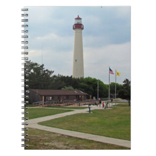 Caderno Espiral Farol de Cape May