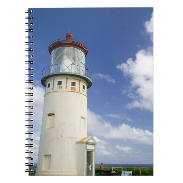 Caderno Espiral Farol de Kilauea (Frente)