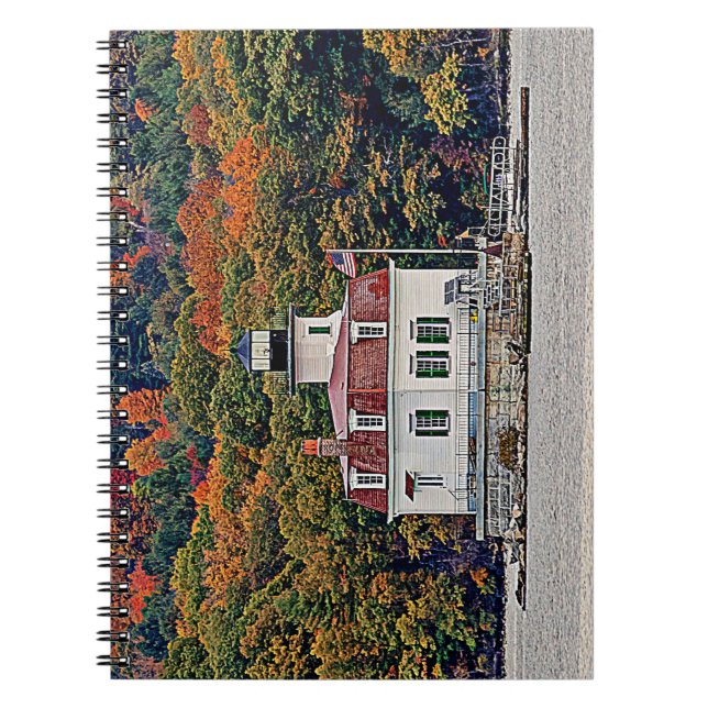 Caderno Espiral Farol Esopus Meadows (Frente)