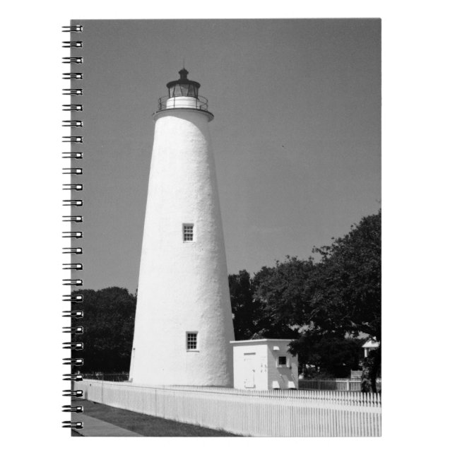 Caderno Espiral Farol Ocracoke (Frente)