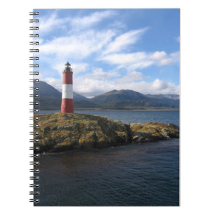 Caderno Espiral Farol Remoto, Canal de Beagle, Patagônia