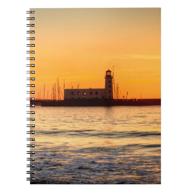 Caderno Espiral Farol Scarborough (Frente)