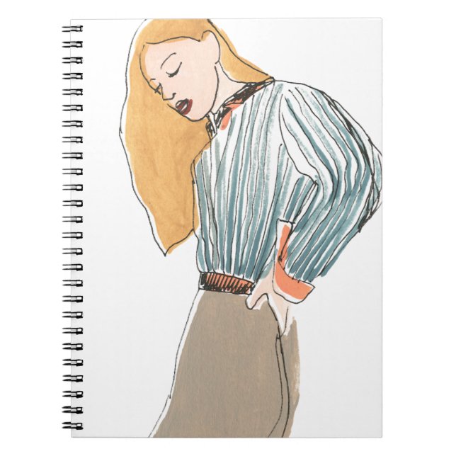 Caderno Espiral Fashion Vignette (Frente)
