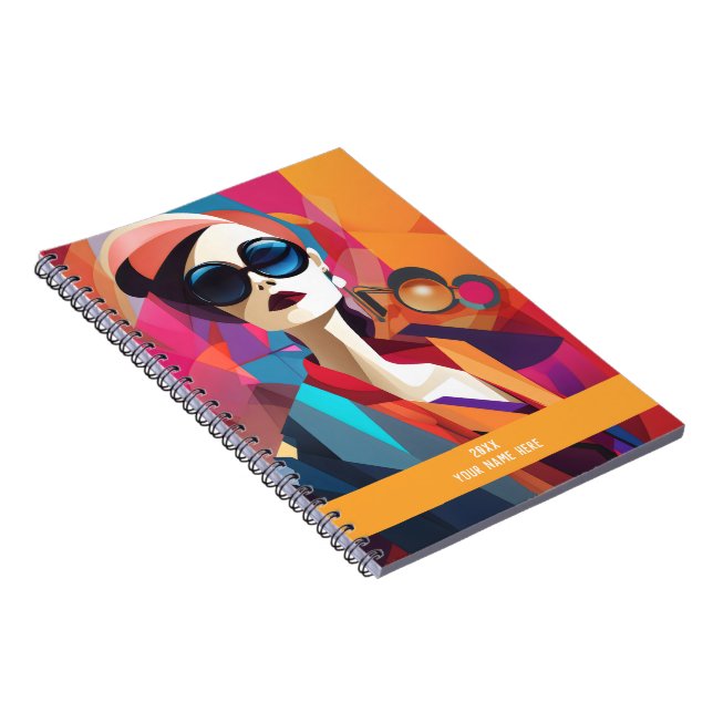 Caderno Espiral Fashionista 1 de 9 (Lado Direito)
