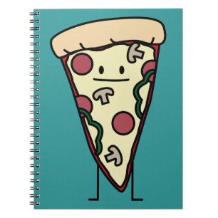 Caderno Espiral Fatia da pizza